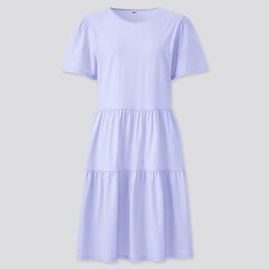 Blue babydoll dress